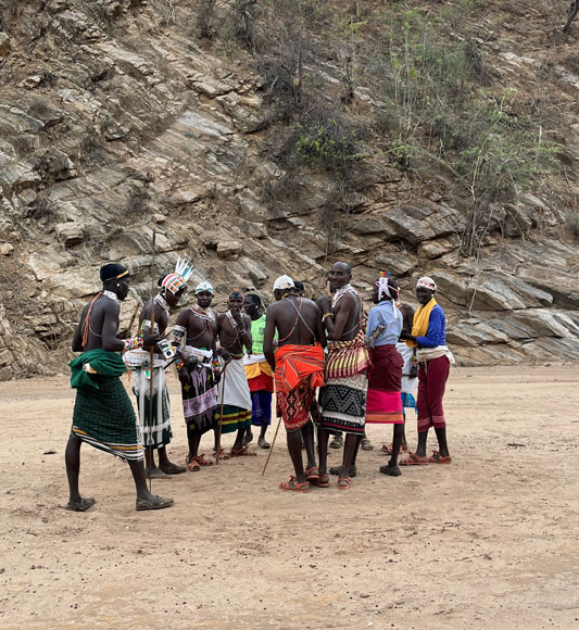 The Samburu People in Kenya