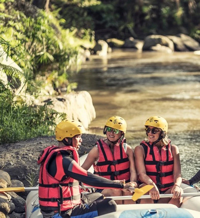 Rafting in Bali, Indonesia