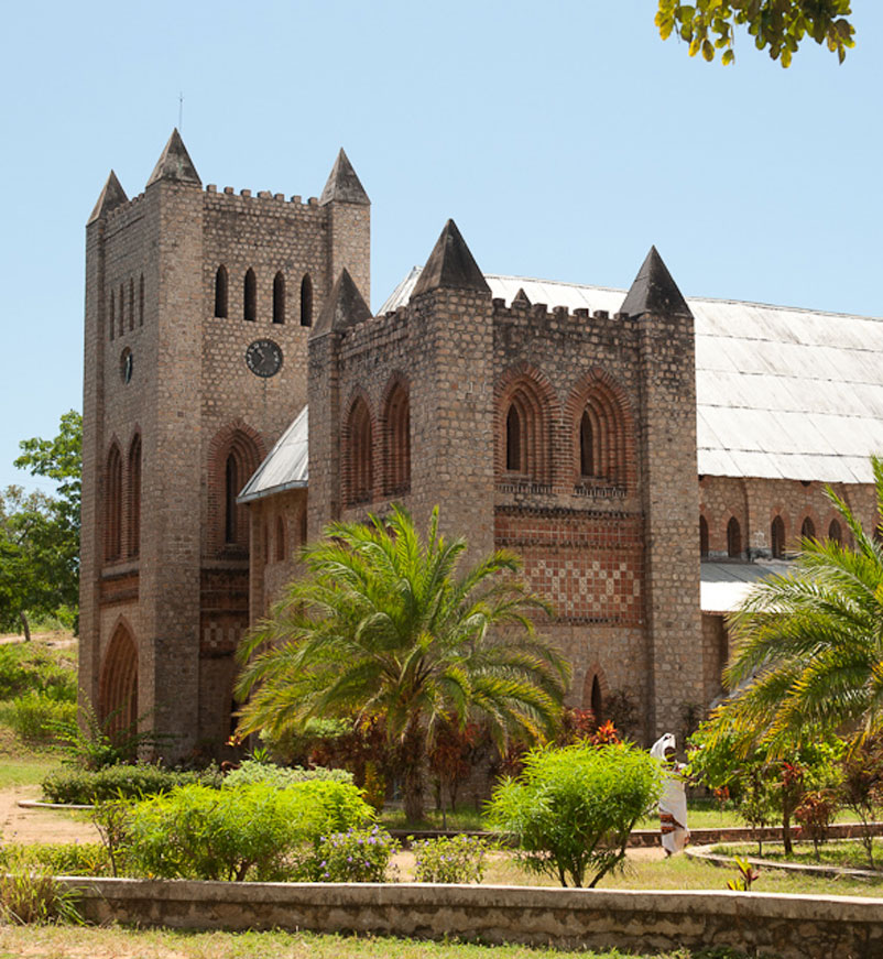 St Peter's Cathedral in Likoma, Malawi