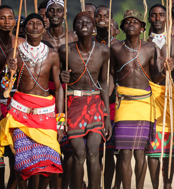 Samburu tribe in Kenya