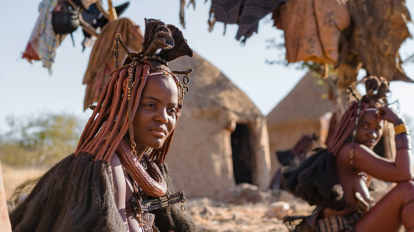 Himba women in Namibia