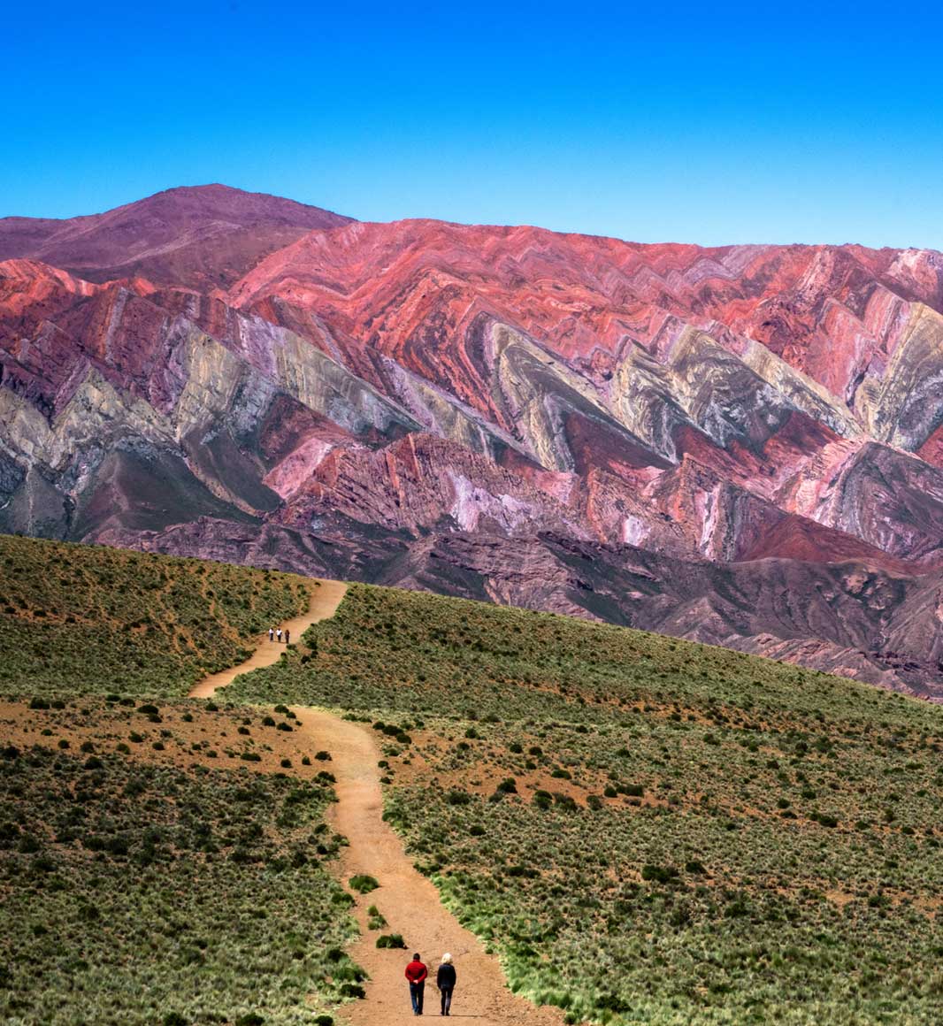 Spectacular colours of Serrania de Hornocal, Argentina