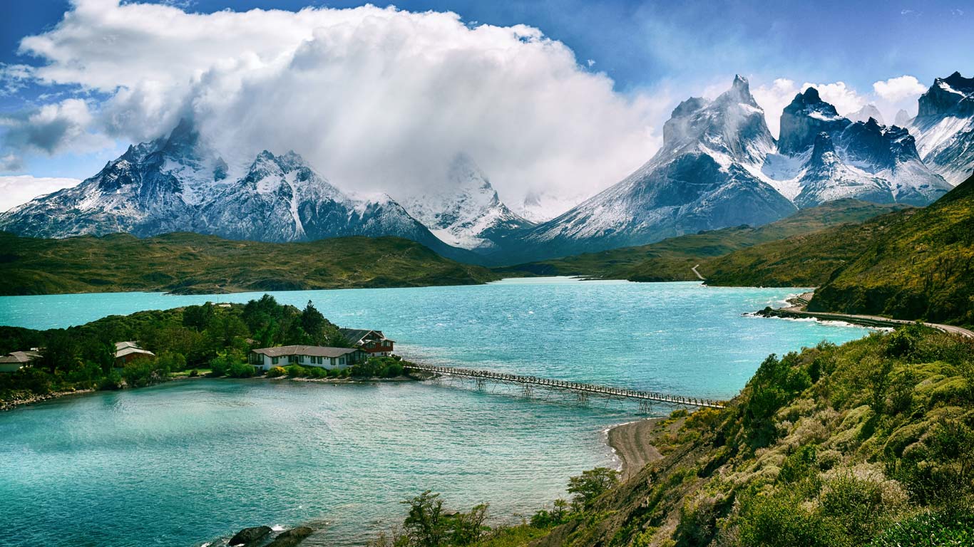 Torres del Paine national park in Chile