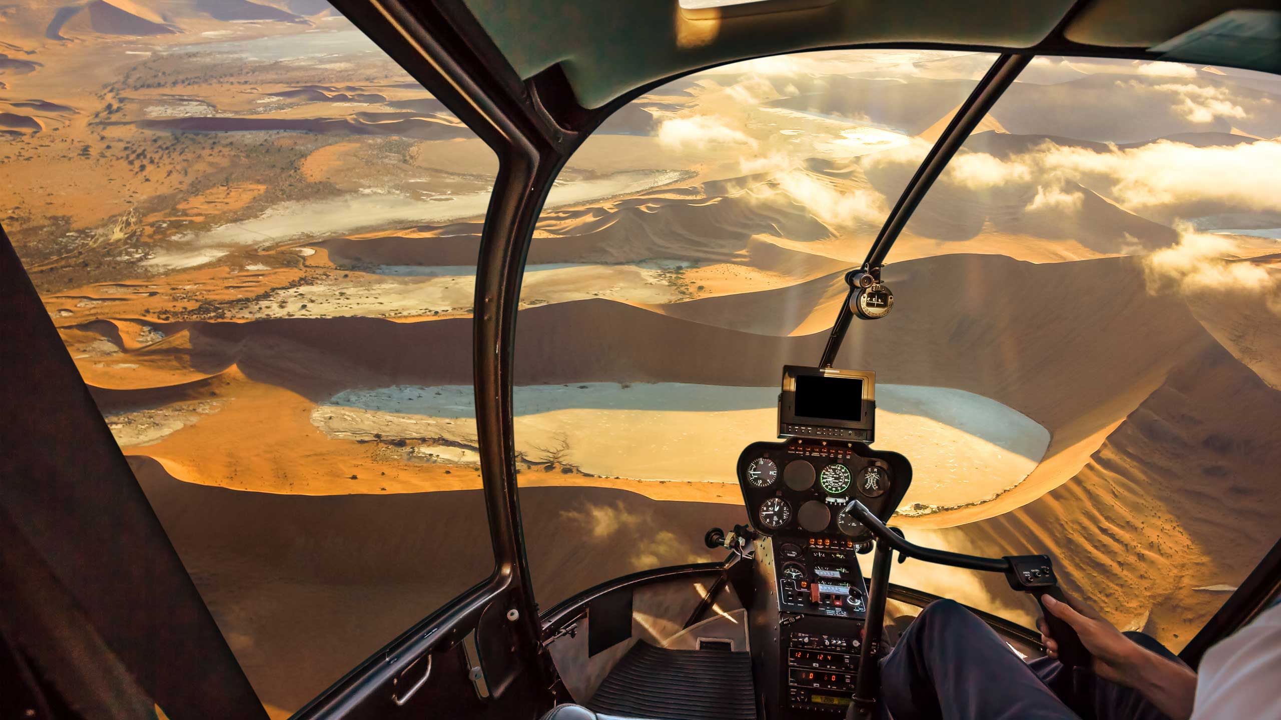 Private flying safari in Namibia
