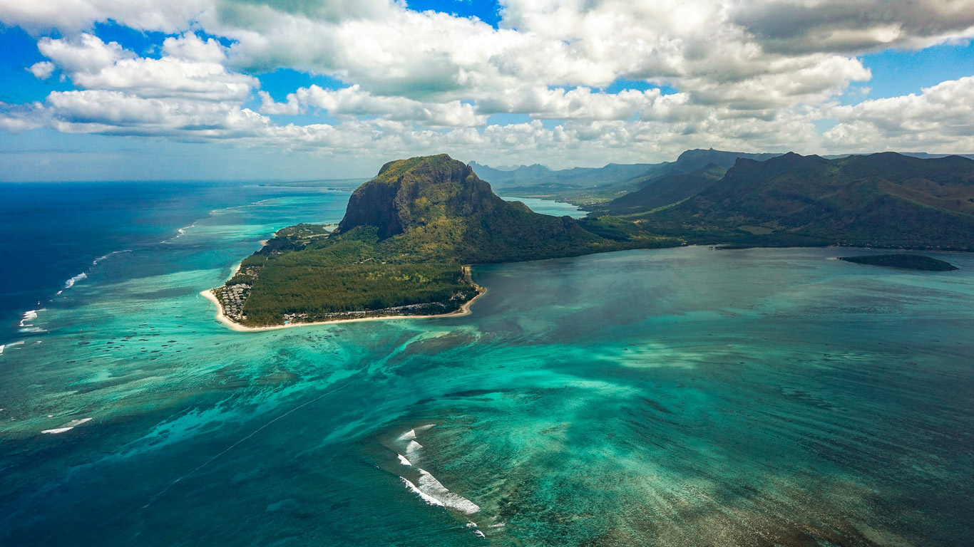 Beautiful islands of Mauritius