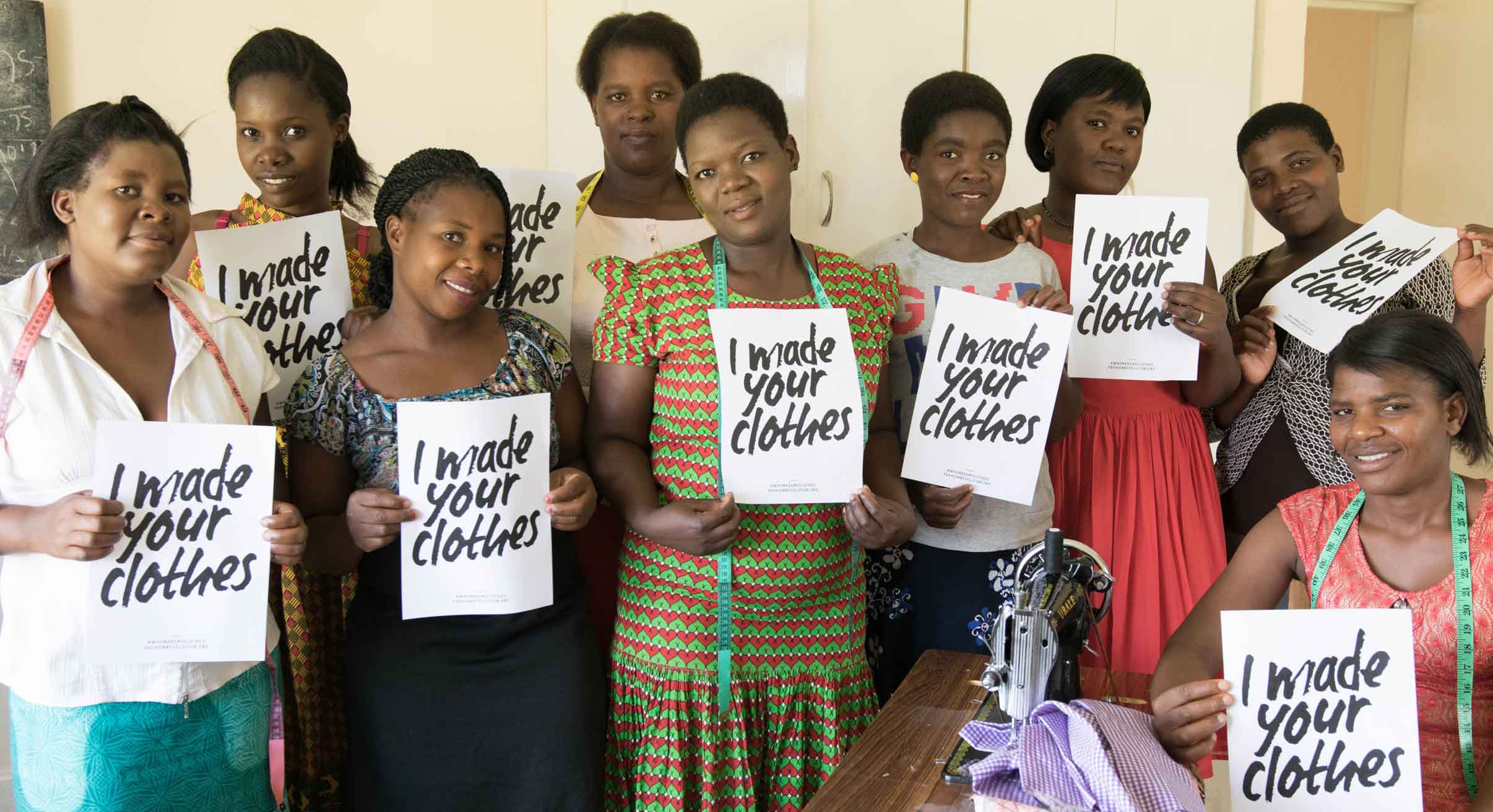 Fashion project at Mayamiko Trust in Malawi