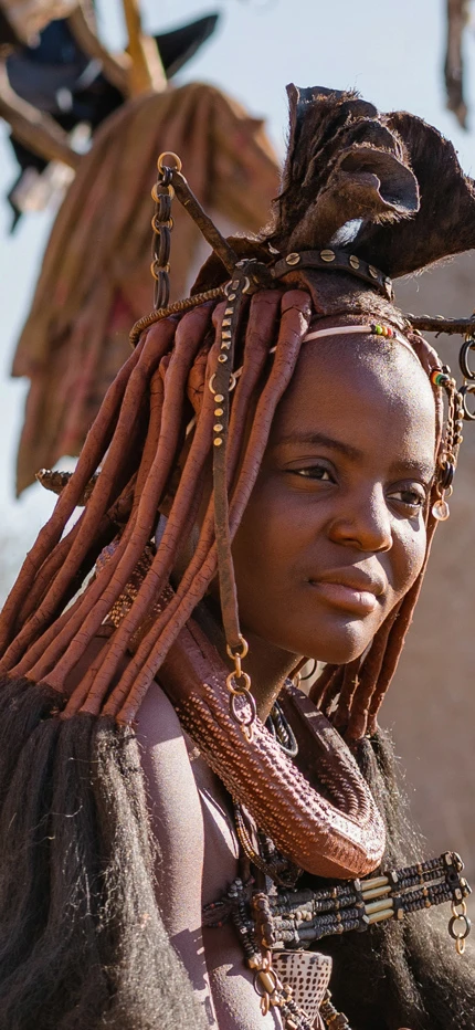 Himba woman in Namibia