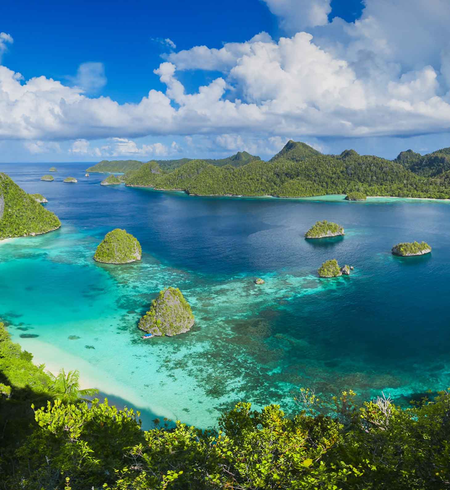 Banda Islands in Indonesia