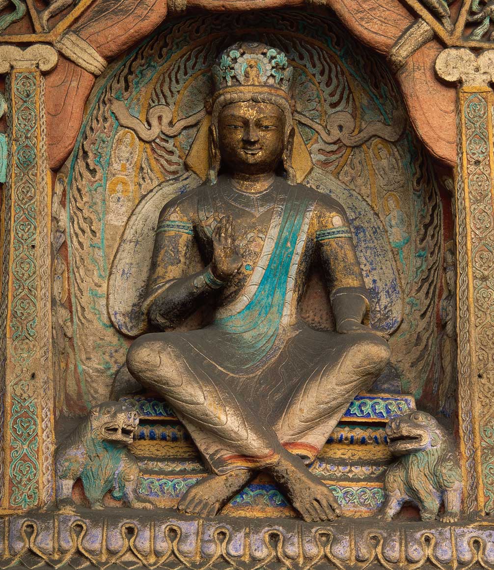 Buddah in Mogao Caves in China