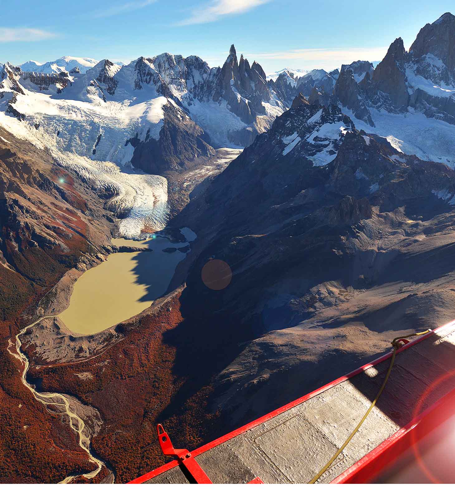 Flying safari in Chilean Patagonia