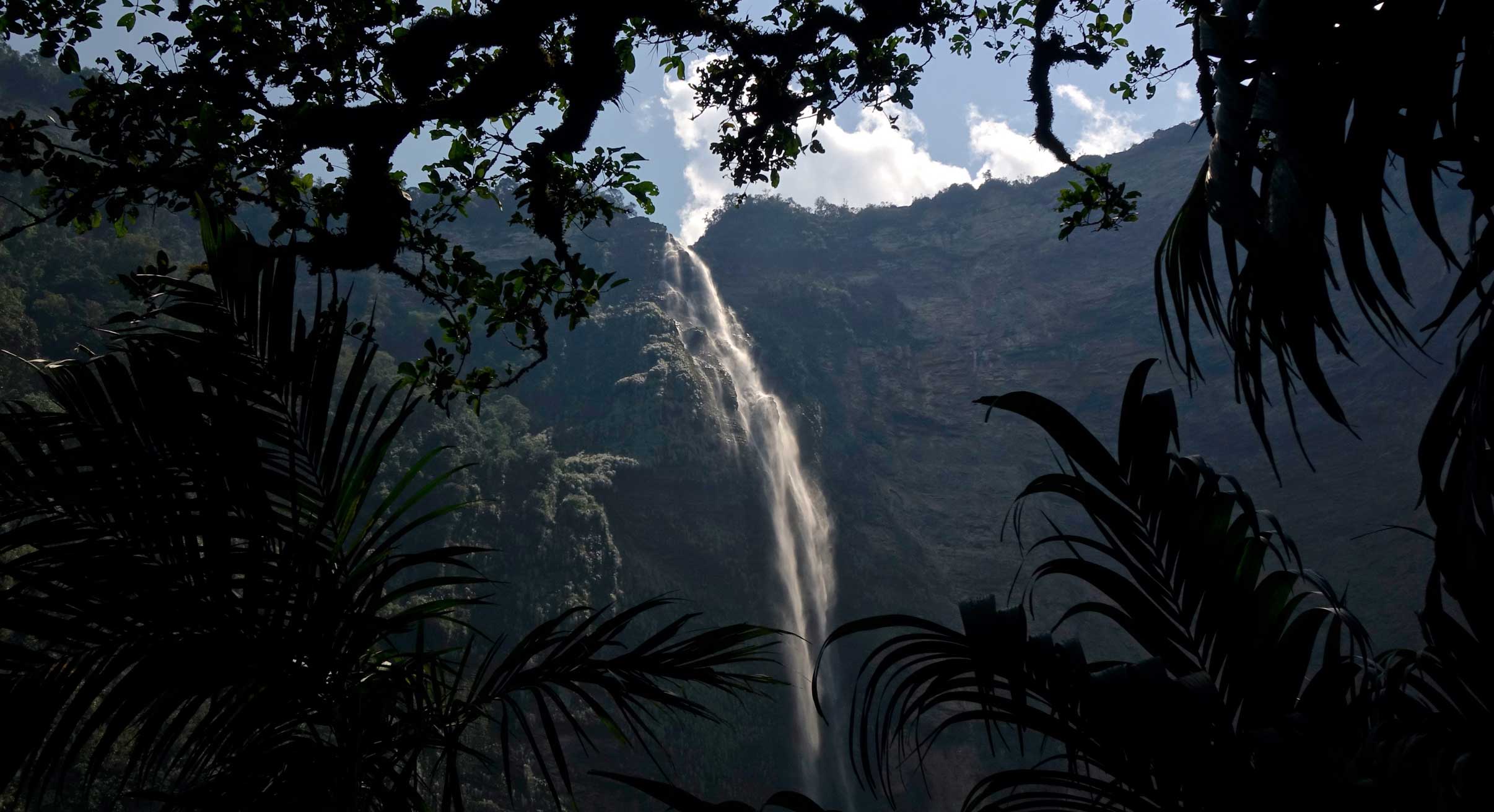 Gotca Falls in Peru