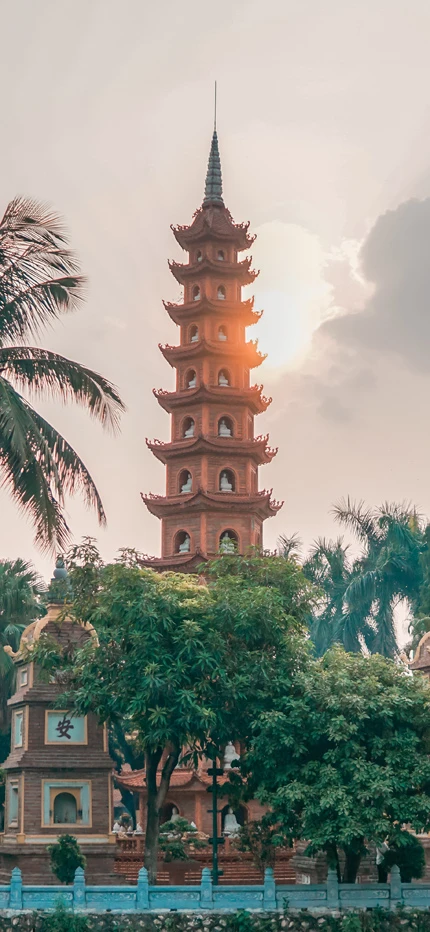 Tay Ho in Hanoi Vietnam