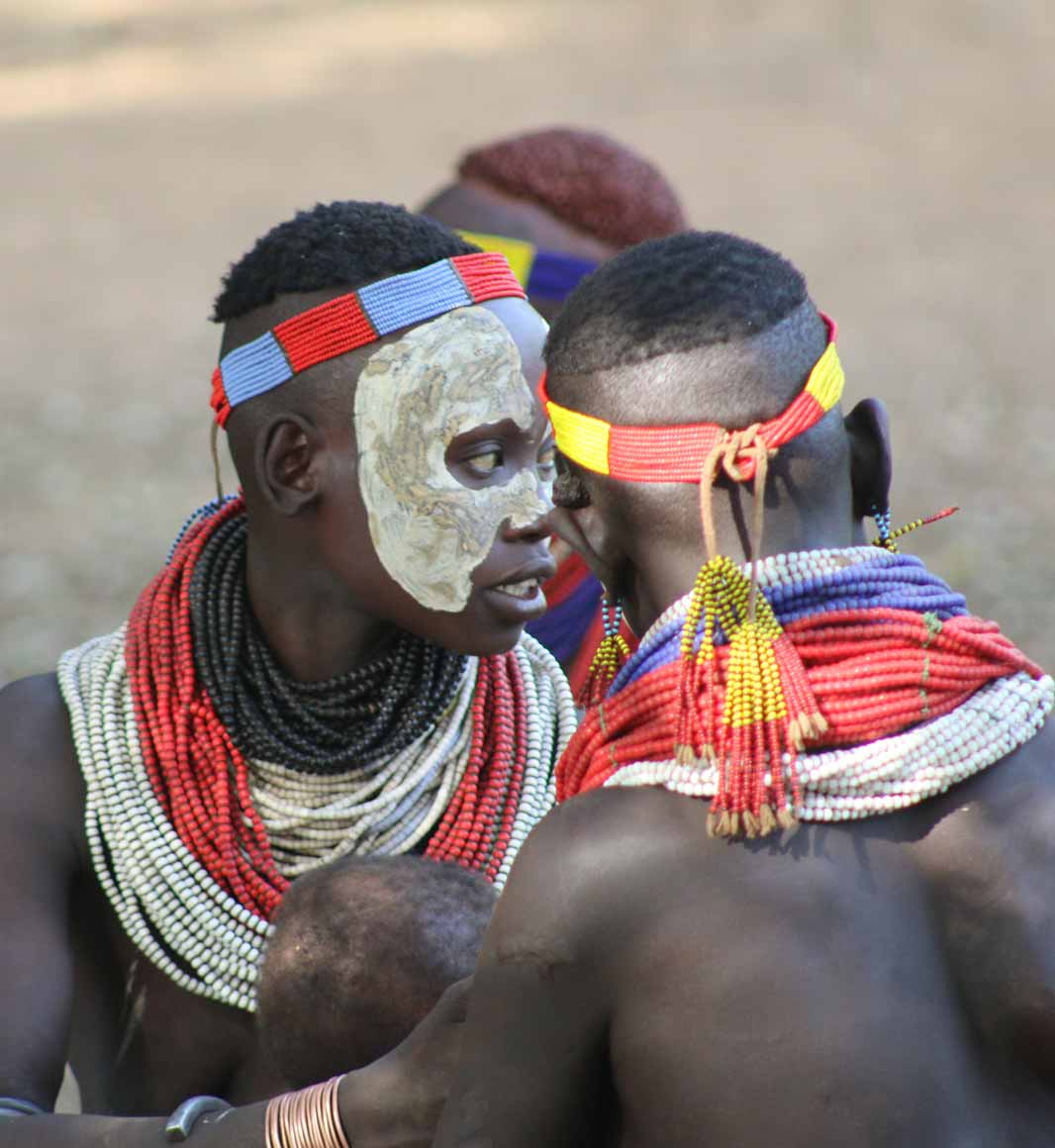 Karo people in Ethiopipa