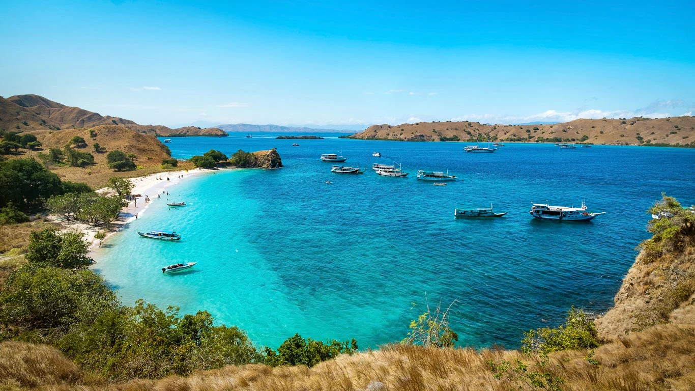 Komodo National Park in Indonesia