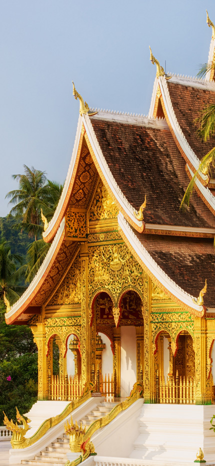 Wat Ho Pha Bang in Luang Prabang in Laos