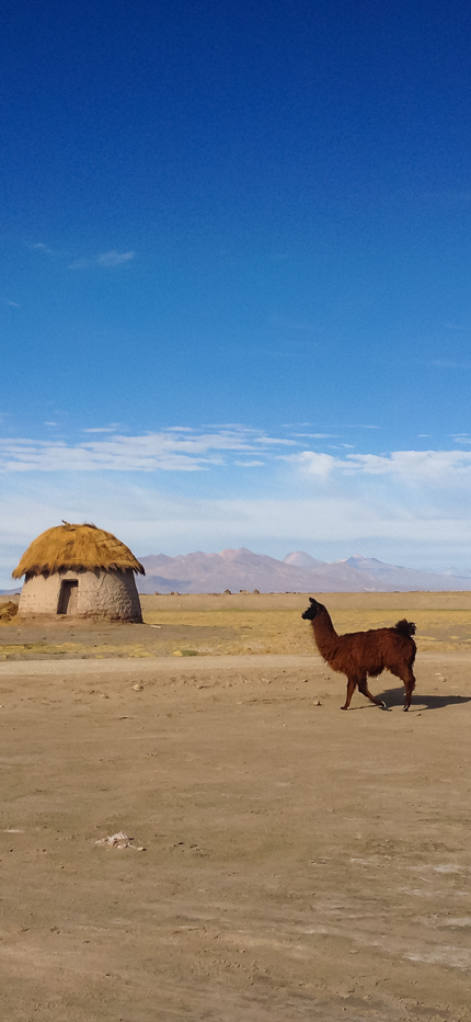 Remote village in Bolivia
