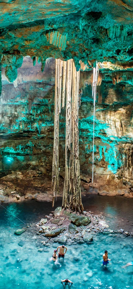Cenote Samila in Yucatan, Mexico