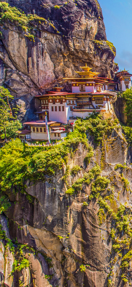 Paro Taktsang monastery in Bhutan