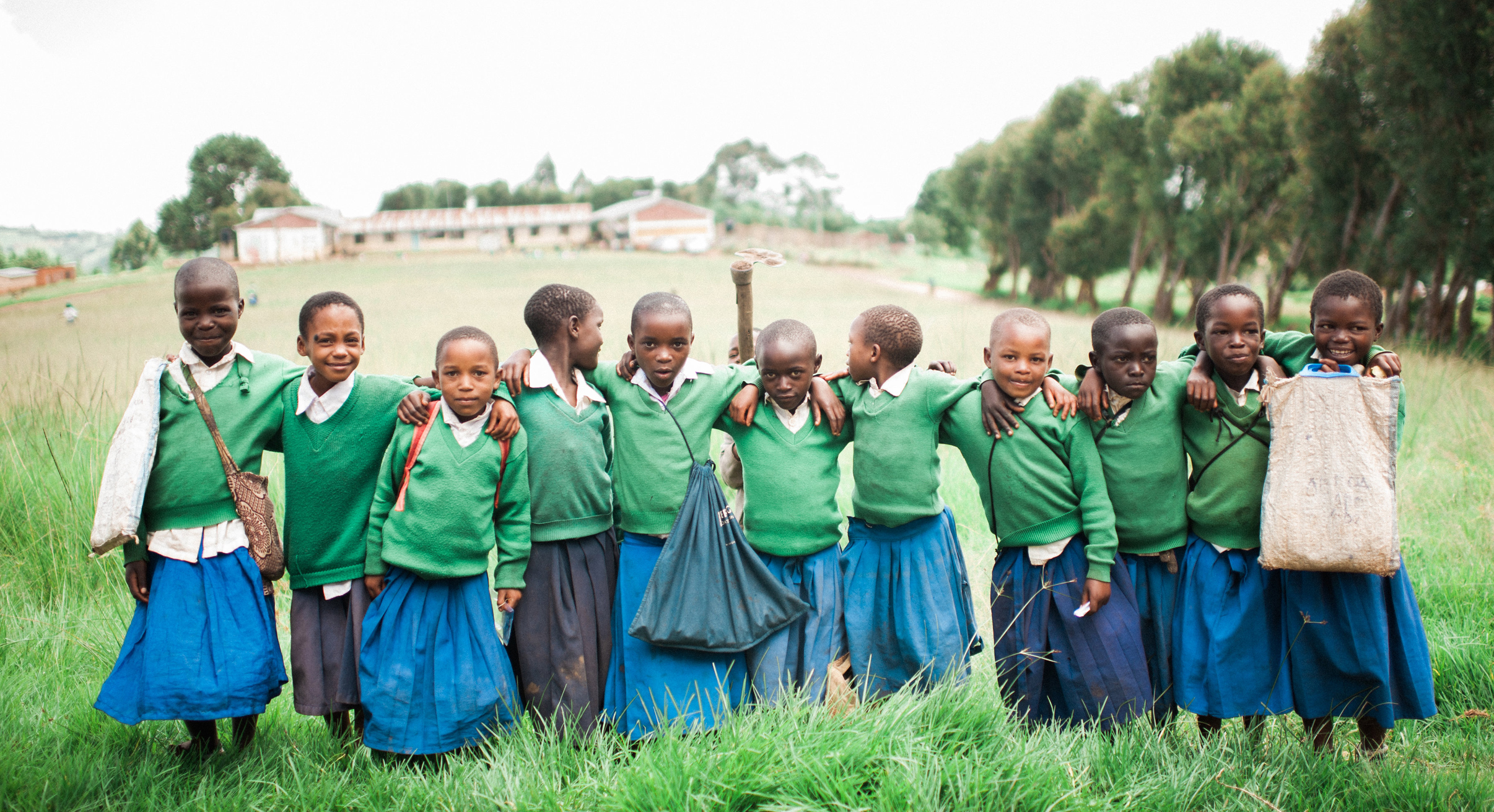 Children from Foxes Community Project in Tanzania