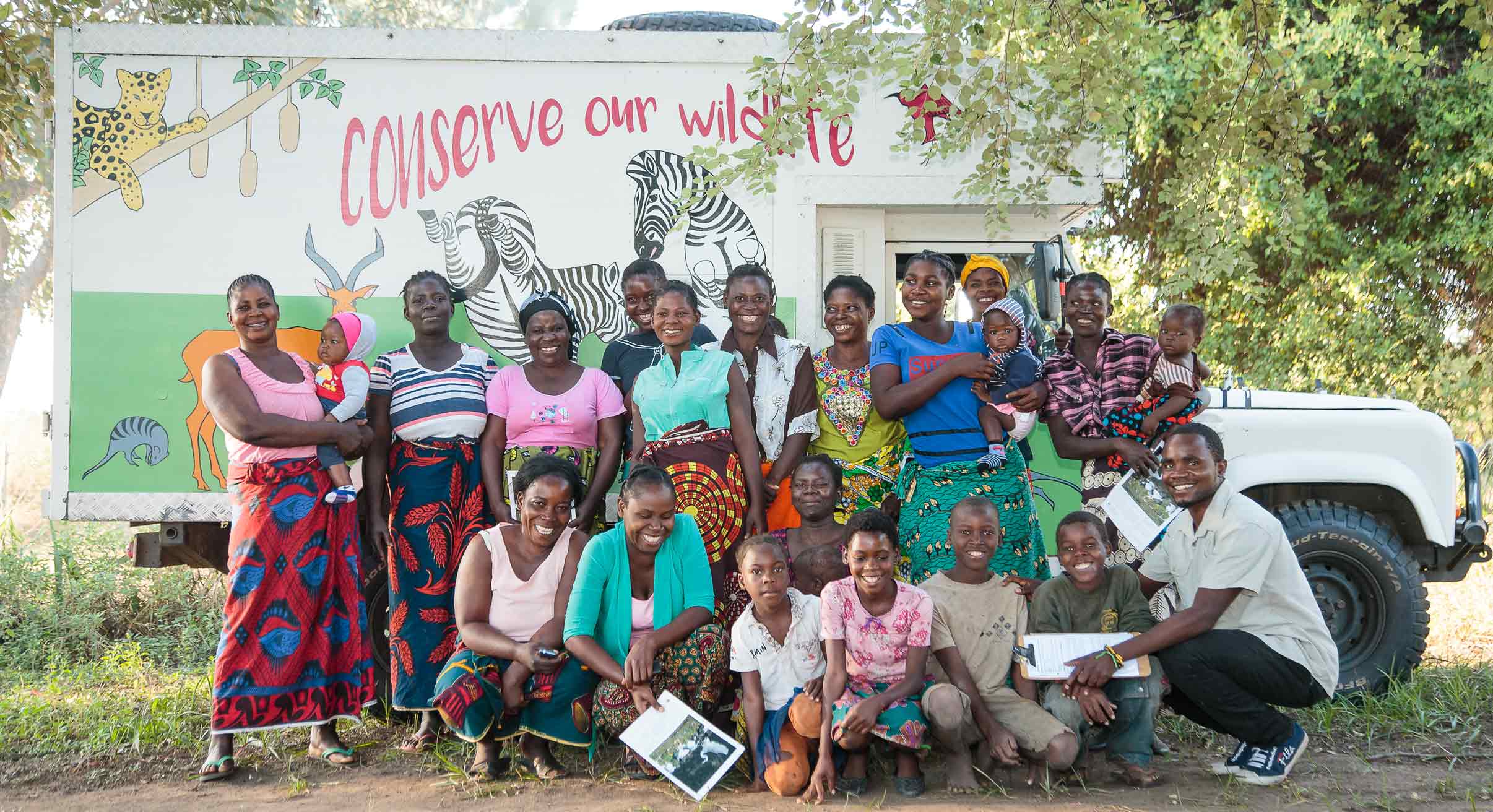 Chipembele Wildlife Education Trust in Zambia in community
