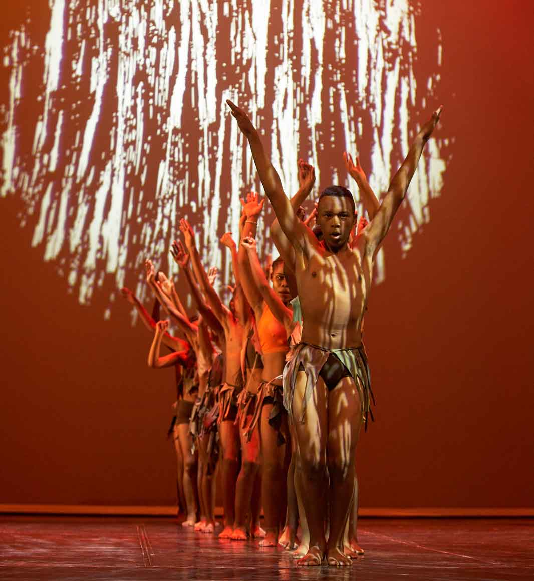 Uthando charity dance project in Cape Town, South Africa