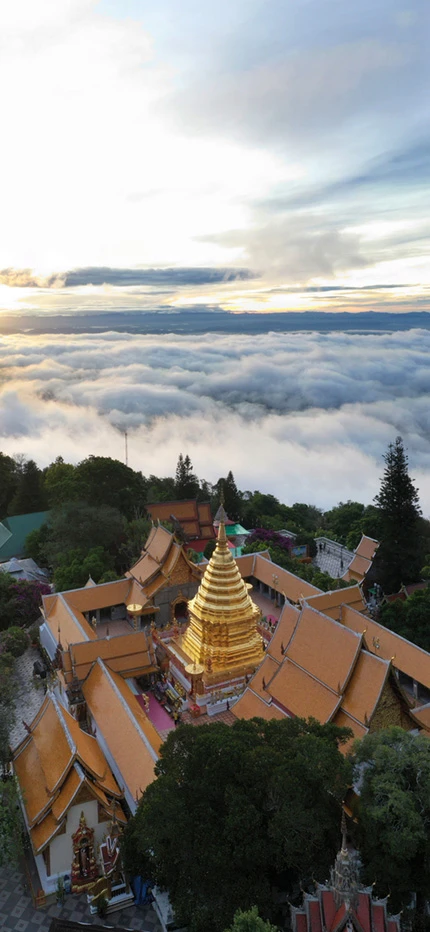 Wat Phra That Doi Suthep in Thailand