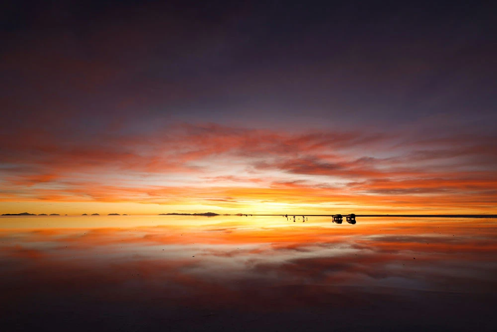 Bolivian salt flats