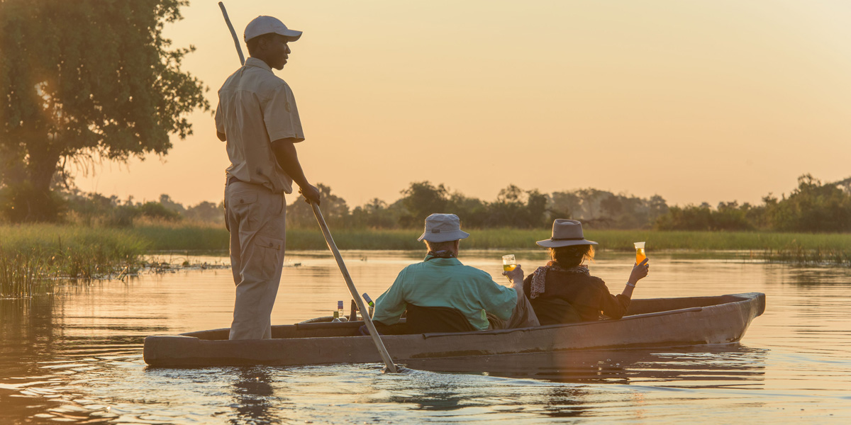 mokoro safaris at xigera safari lodge
