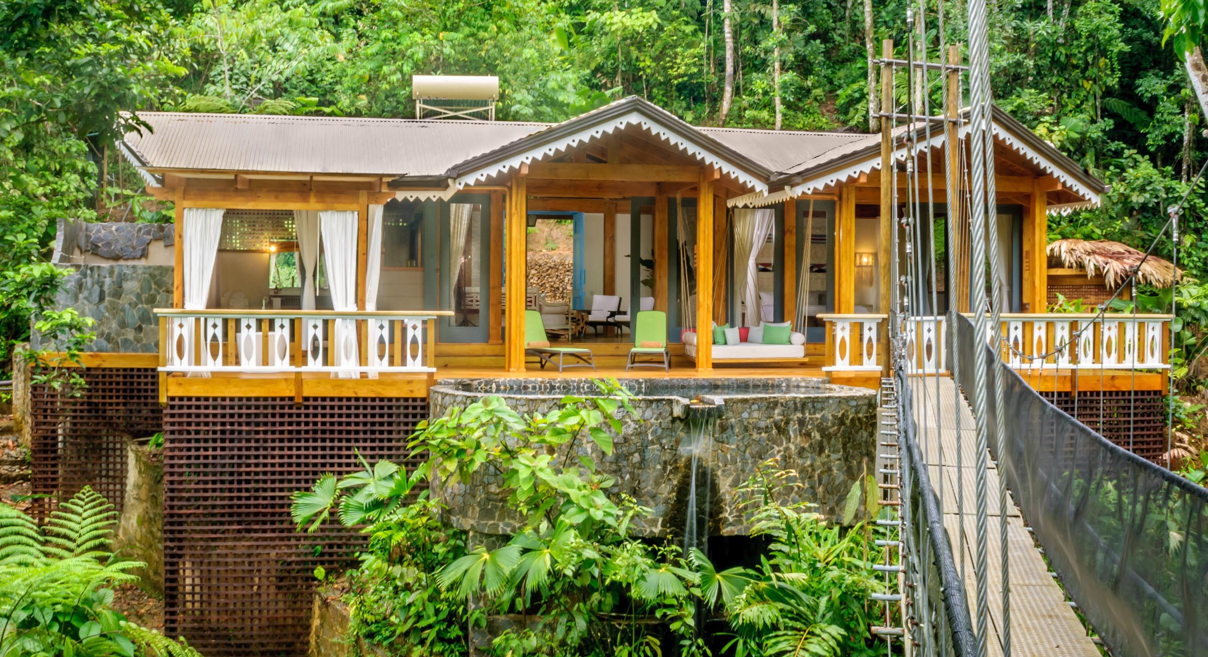 canopy villa at pacuare lodge