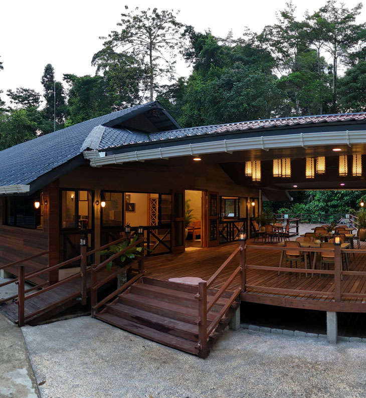 Utan rainforest lodge borneo