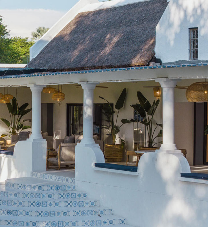 entrance of Grays eden, botswana