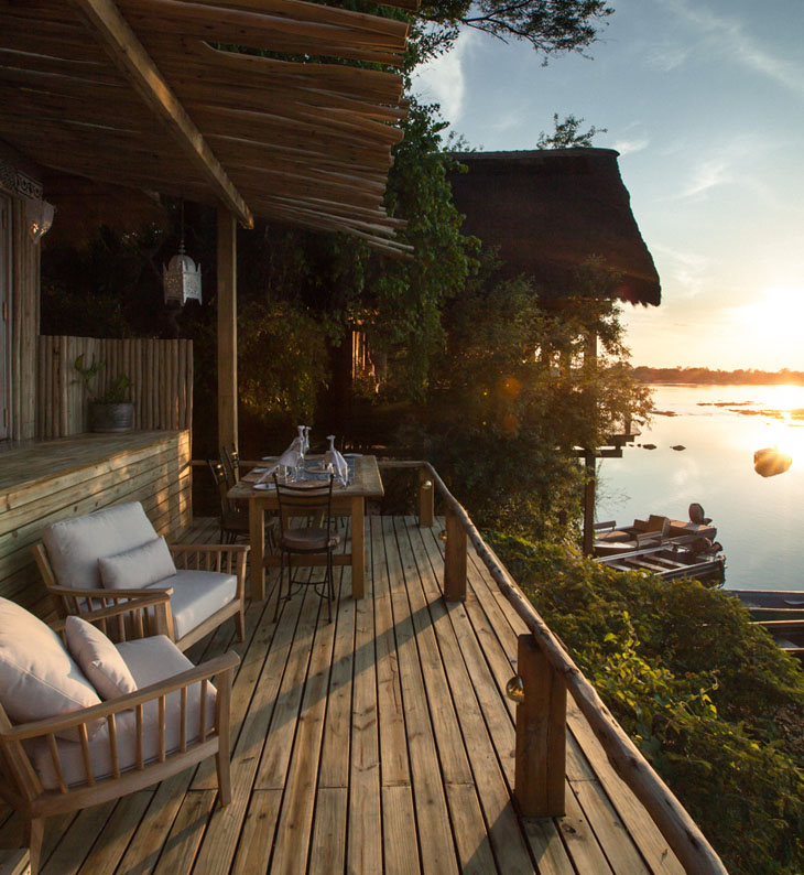 tongabezi chalet guest verandah
