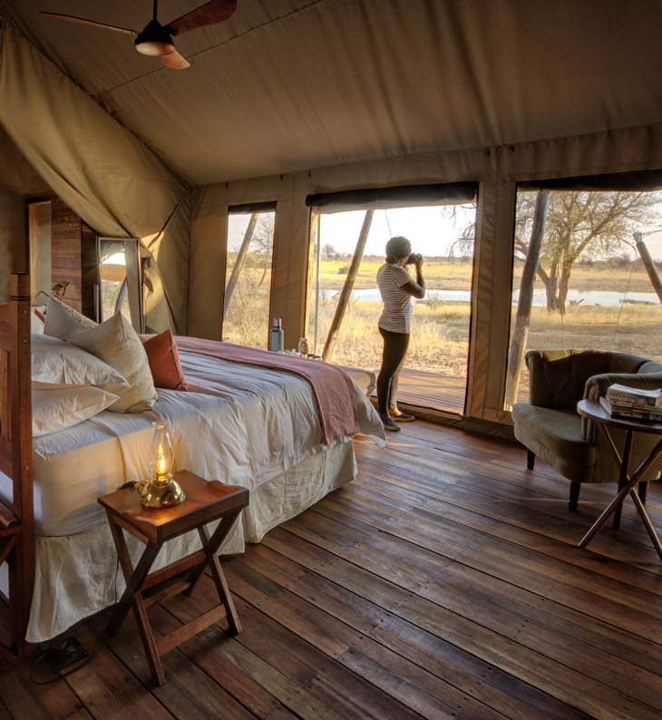 verneys camp in hwange national park guest suite