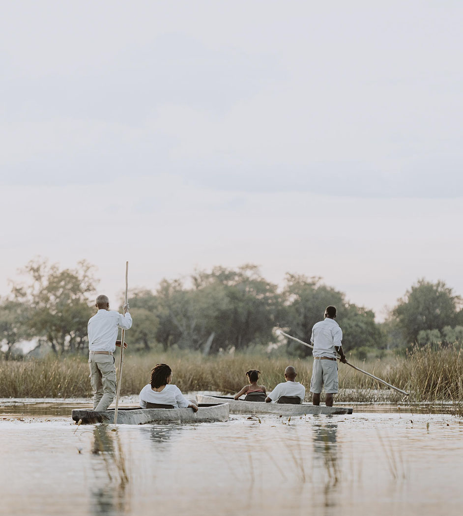 okavango delta mokoro safaris botswana