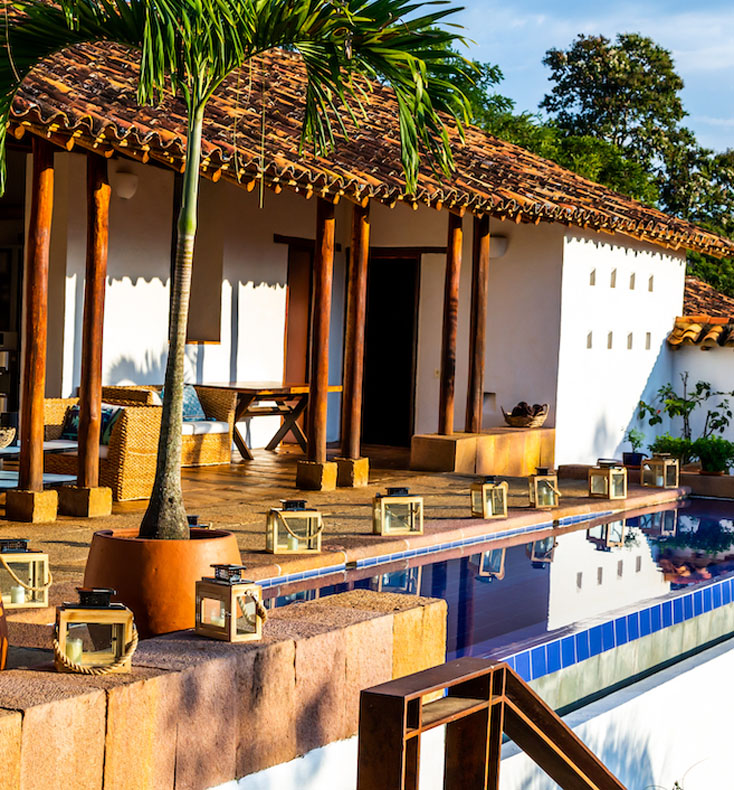 external view of the casa yahri in colombia