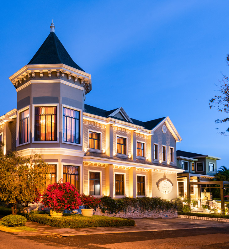 external view of hotel grano de oro in costa rica