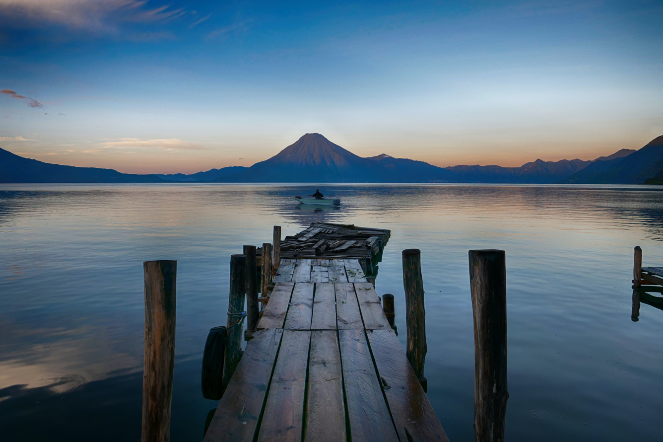lake atitlan in guatemala