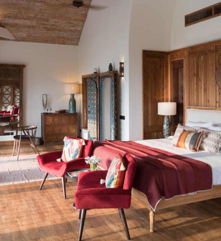 kahani paradise hotel bedroom in gokarna india