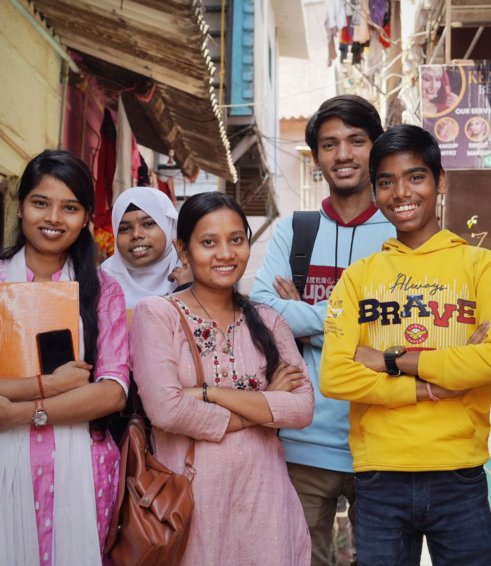 students of reality gives in india