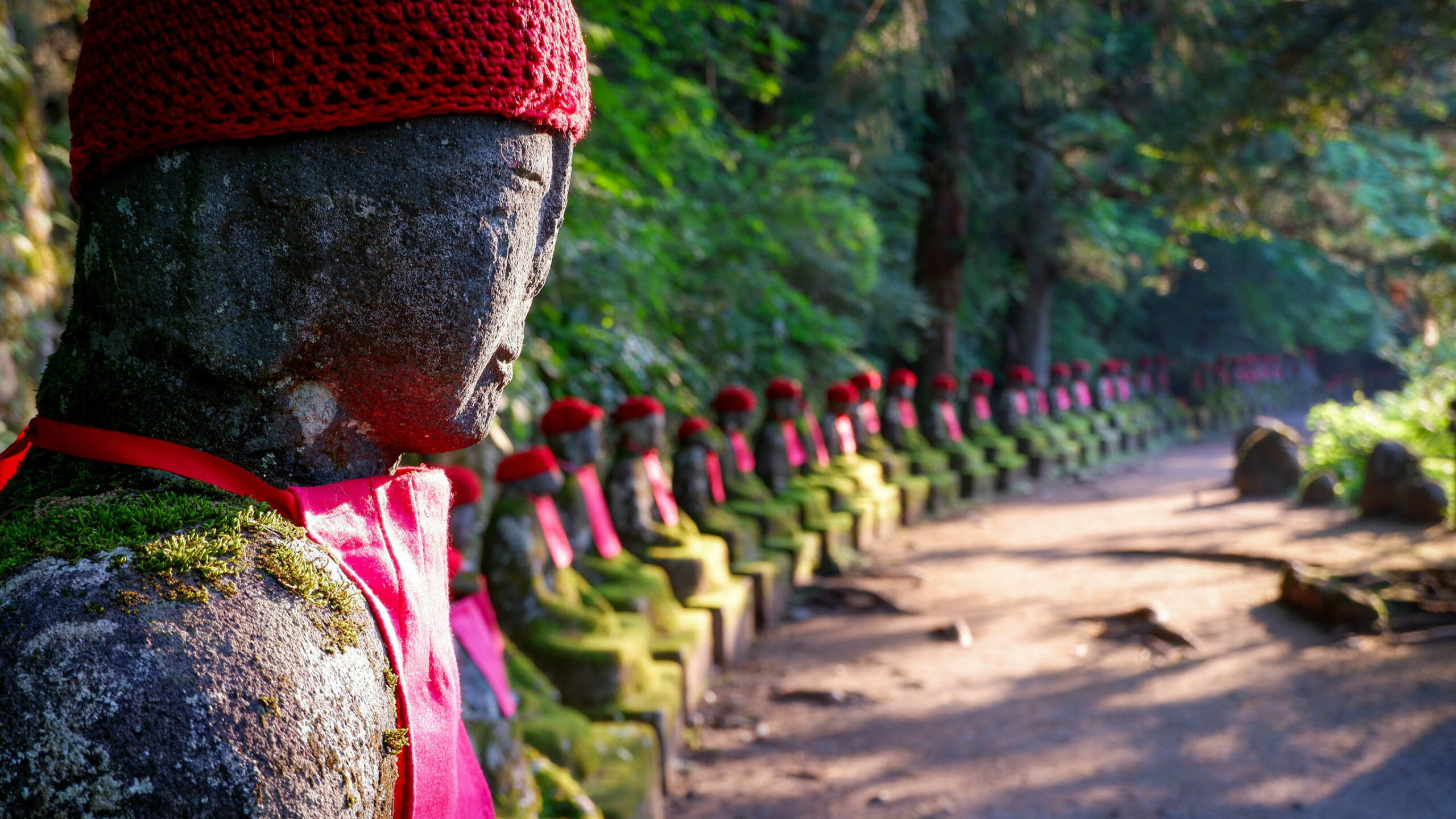 nikko shrine guardian statues in japan