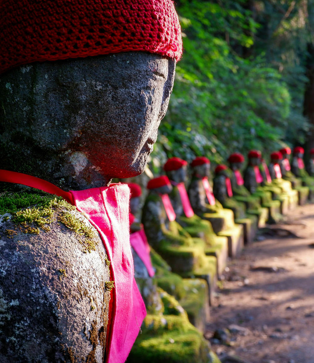 nikko shrine guardian statues in japan