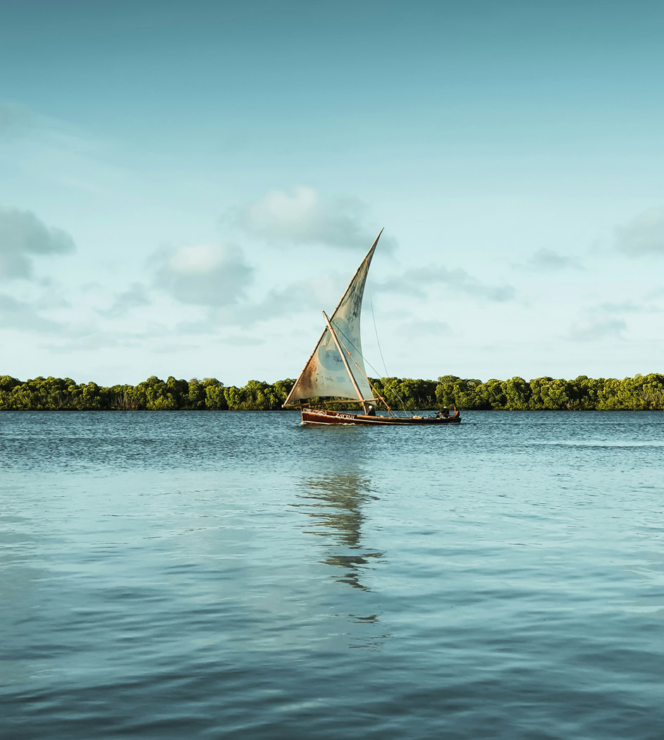 lamu cruise on a dhow boat
