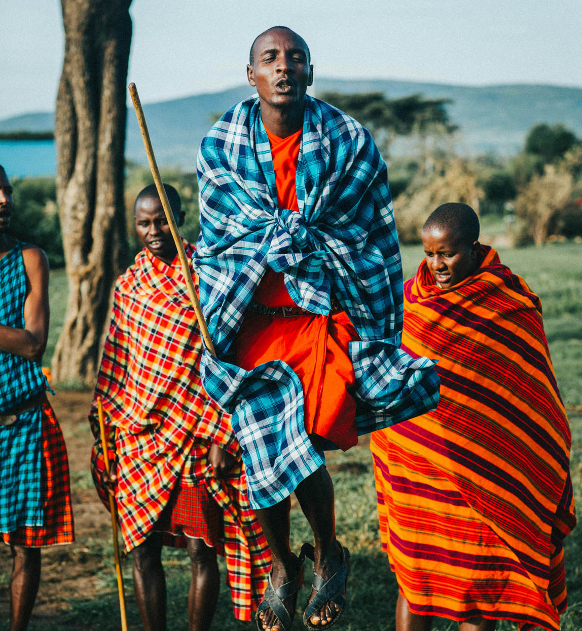 maasai warriors jumping dance