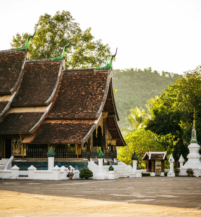 temple in luang prabang