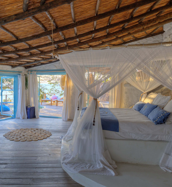 guest bedroom at kaya mawa