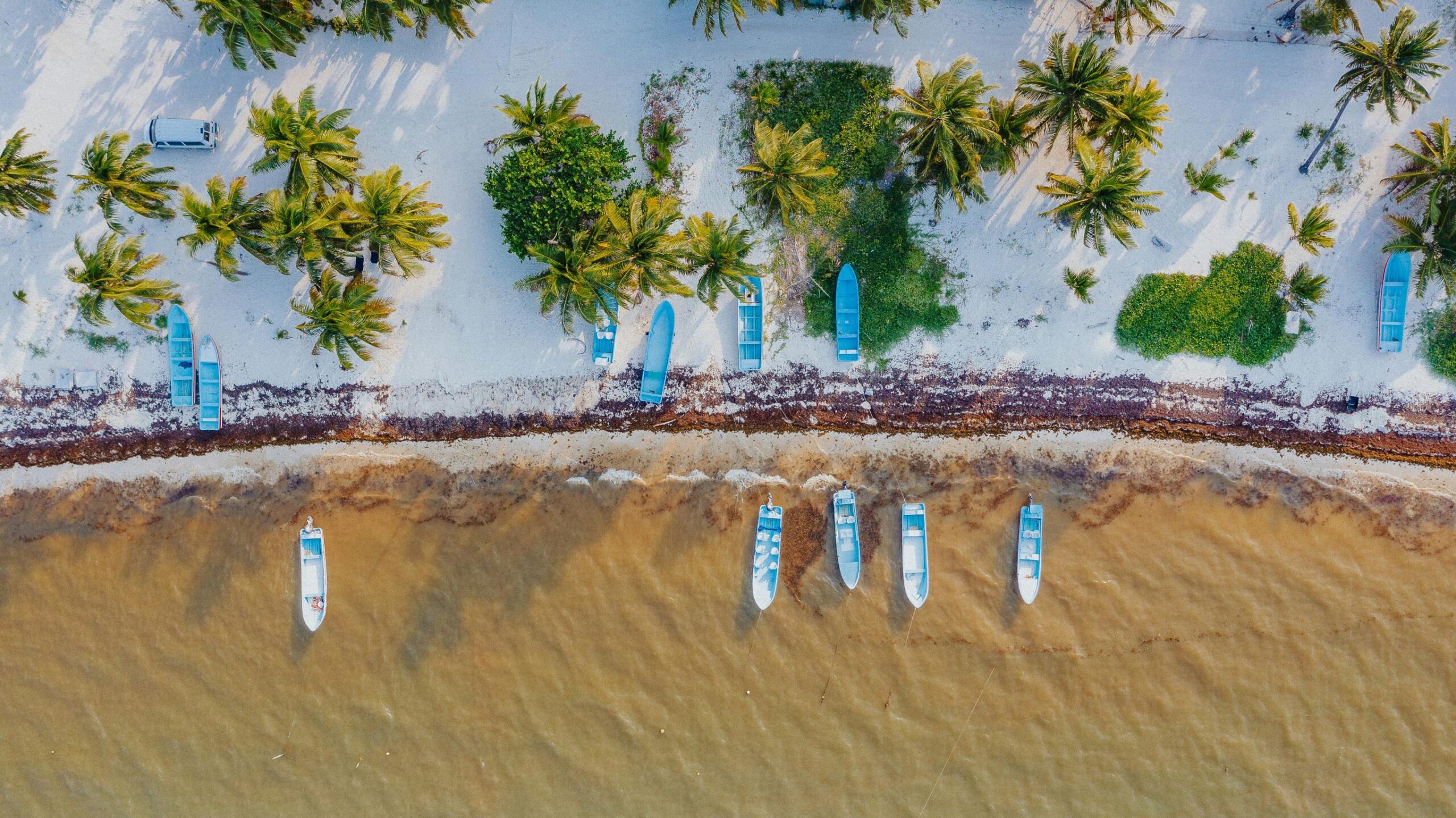 view of beach and waters edge with boats
