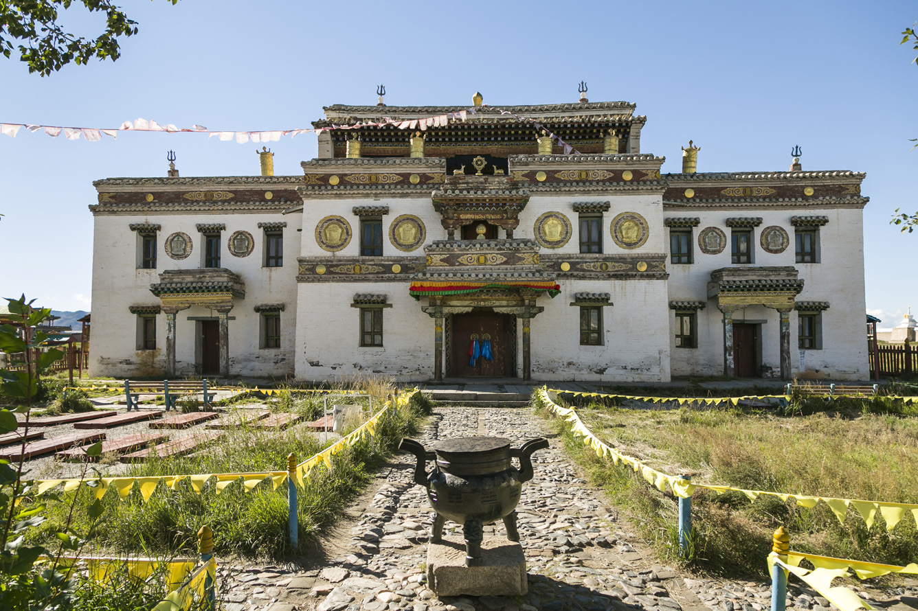 the erdene zuu monastery in mongolia