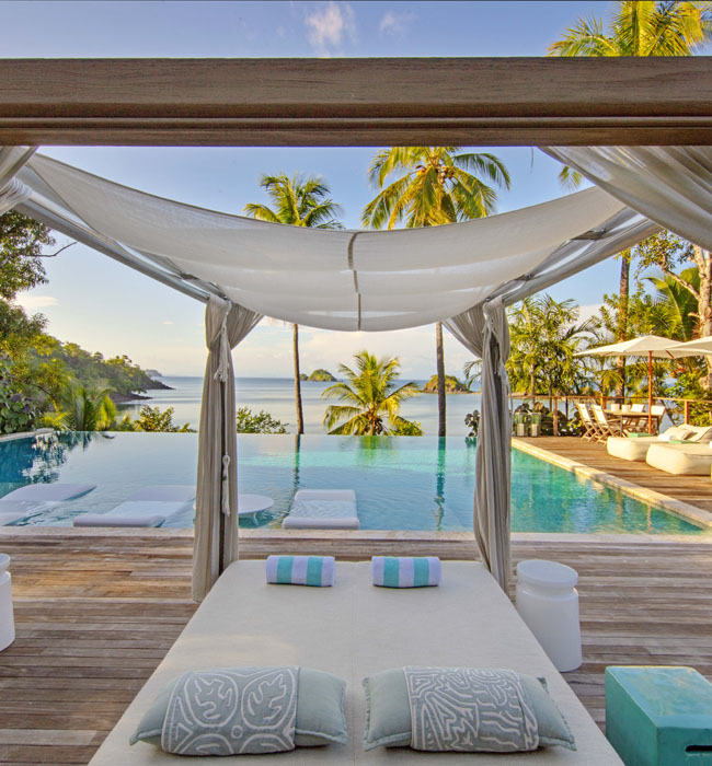 islas secas pool in panama