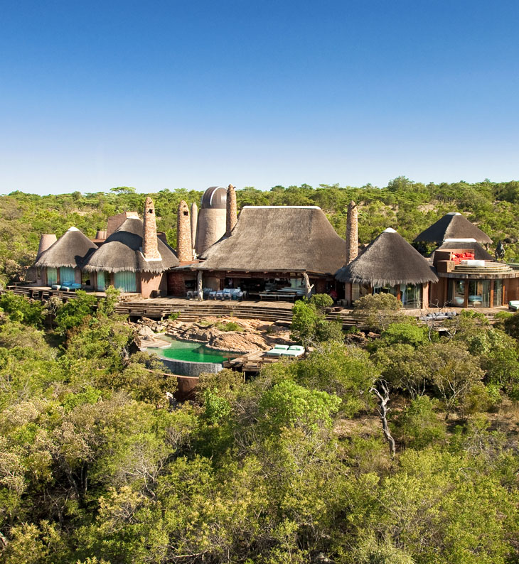 exterior shot of leobo observatory villa