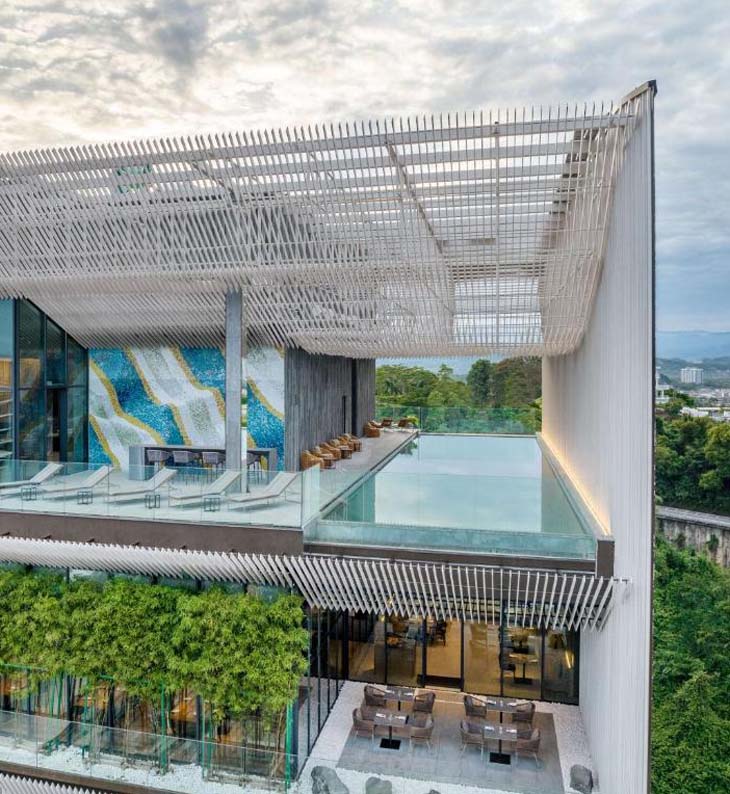 hyatt centric in borneo